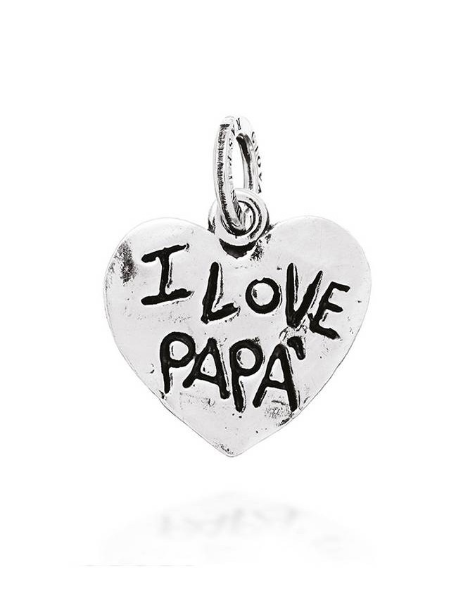 Charms - Angeli e cuori - 8631 I LOVE PAPA� GIOVANNI RASPINI