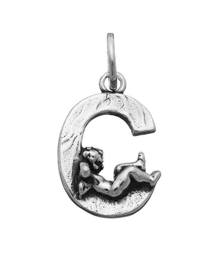 Charms - Lettere e numeri - 6067 CHARM C CON ANGELO GIOVANNI RASPINI
