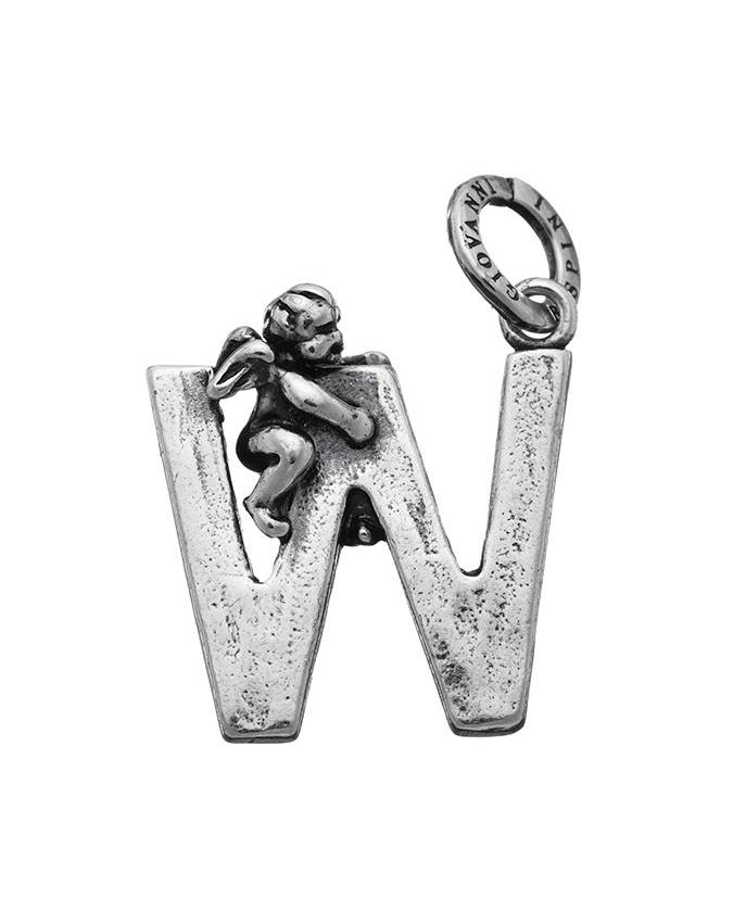 Charms - Lettere e numeri - 6088 CHARM W CON ANGELO GIOVANNI RASPINI