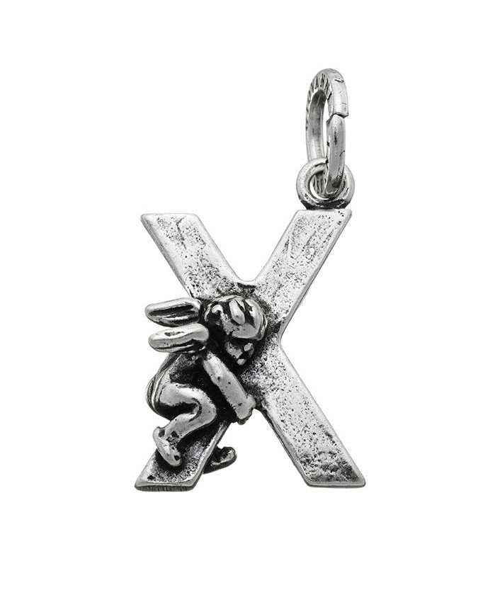 Charms - Lettere e numeri - 6090 CHARM X CON ANGELO GIOVANNI RASPINI