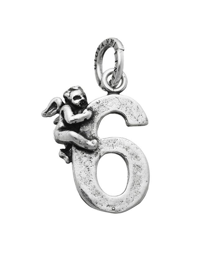 Charms - Lettere e numeri - 6136 CHARM 6 CON ANGELO GIOVANNI RASPINI