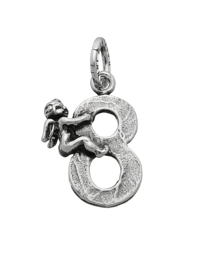 Charms - Lettere e numeri - 6138 CHARM 8 CON ANGELO GIOVANNI RASPINI