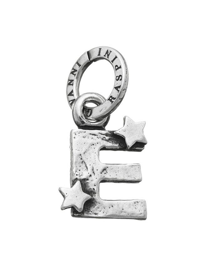 Charms - Lettere e numeri - 6651 CHARM E CON STELLE GIOVANNI RASPINI