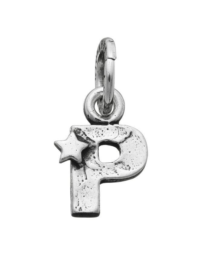 Charms - Lettere e numeri - 6660 CHARM  P CON STELLE GIOVANNI RASPINI