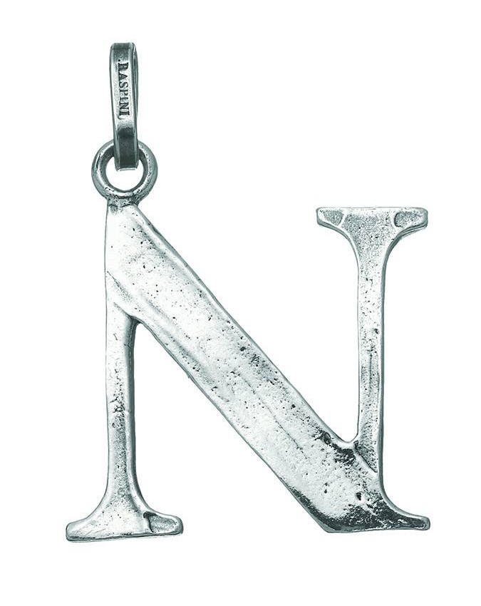Charms - Lettere e numeri - 7268 LETTERA GRANDE N - GIOVANNI RASPINI