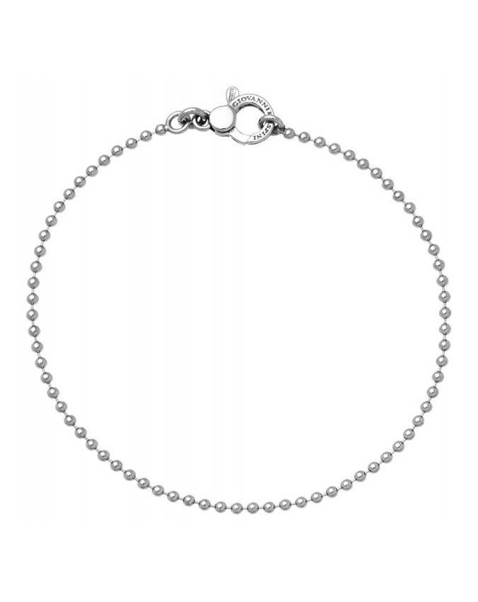 Bracciali - Bracciali Base per charms - 8116 BRACCIALE MINI PALLINE cm 21  GIOVANNI RASPINI