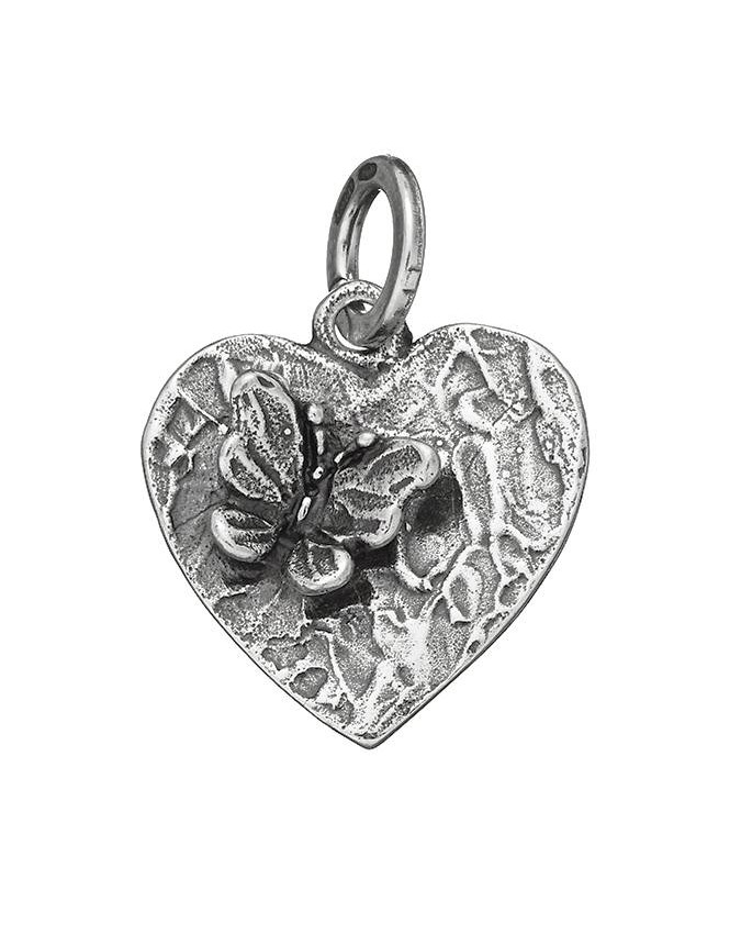 Charms - Angeli e cuori - 8741 CHARM LA FARFALLA NEL CUORE GIOVANNI RASPINI