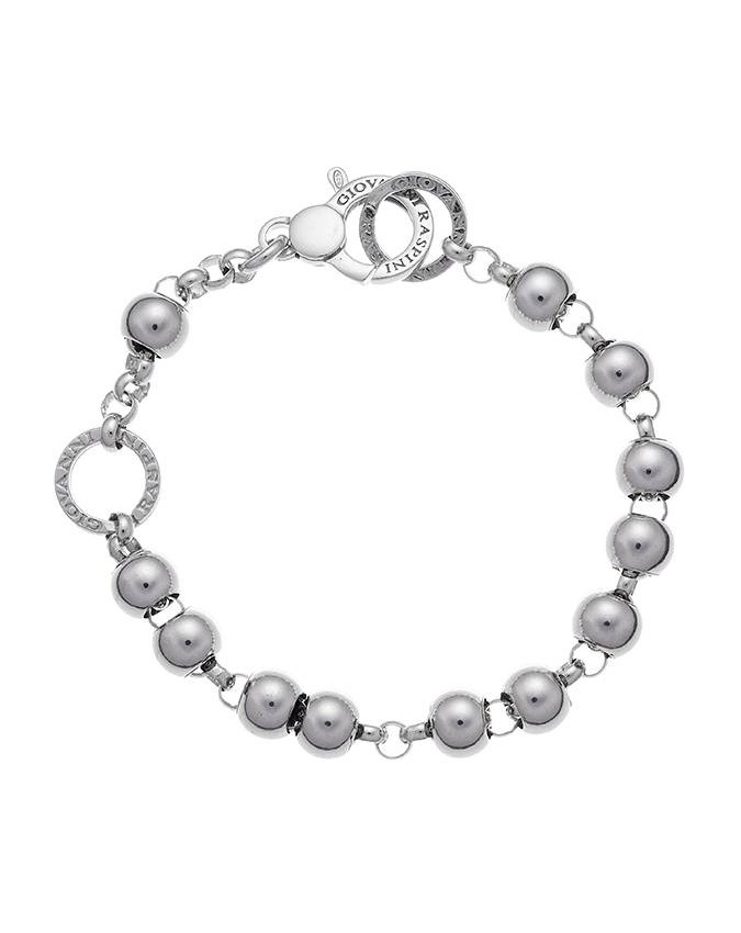 Bracciali - Bracciali Base per charms - 9825 BRACCIALE SFERE PICCOLE cm.20 GIOVANNI RASPINI