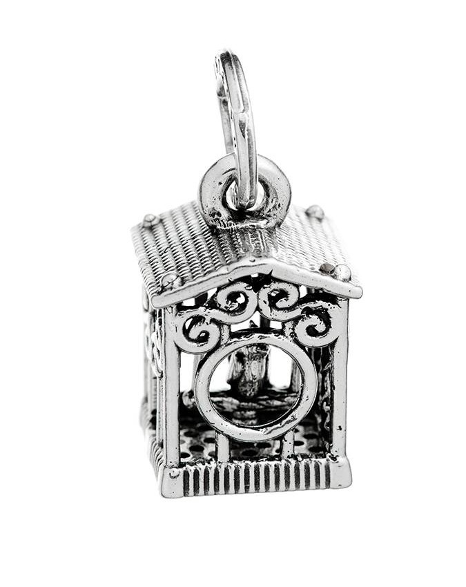 Charms - Vari - 9873 CHARM GABBIA CASETTA GIOVANNI RASPINI