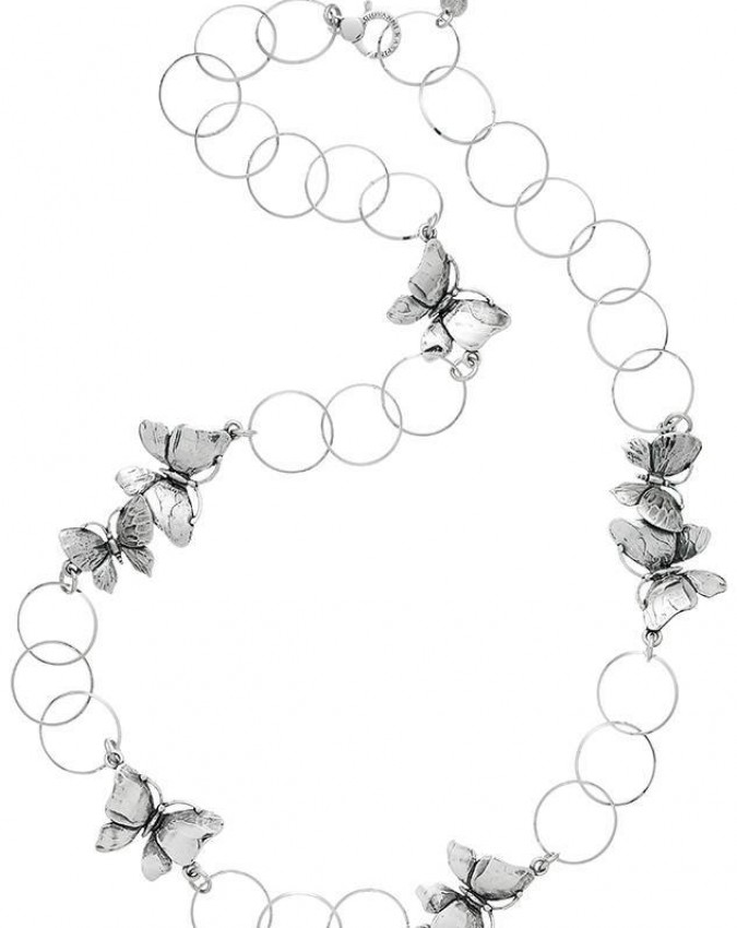 Collane - Floral - 9804 LUNGA FARFALLE cm.82 GIOVANNI RASPINI