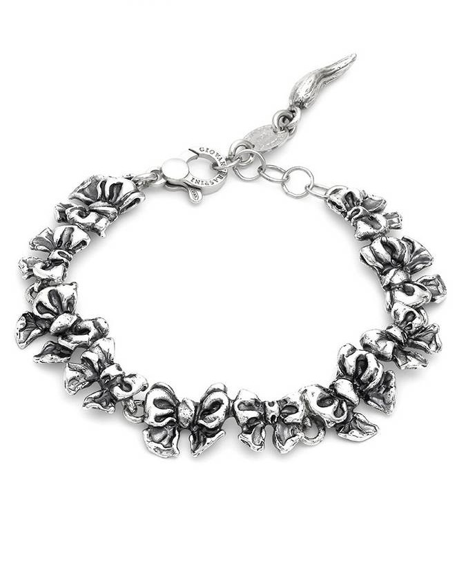 Bracciali - Amuleti e portafortuna - 7688 BRACCIALE QUADRIFOGLIO cm.18 GIOVANNI RASPINI