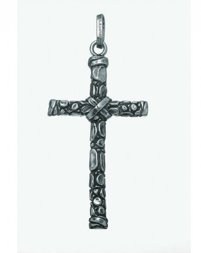 Charms - Cuori, Angeli, Corone, Monete e vari - 7281  CHARM CROCE COCCO GIOVANNI RASPINI