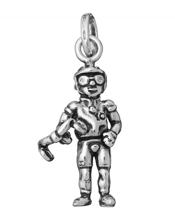 Charms - Arti, mestieri e caratteri - 7473 CHARM FISSATO PER LA BICI GIOVANNI RASPINI