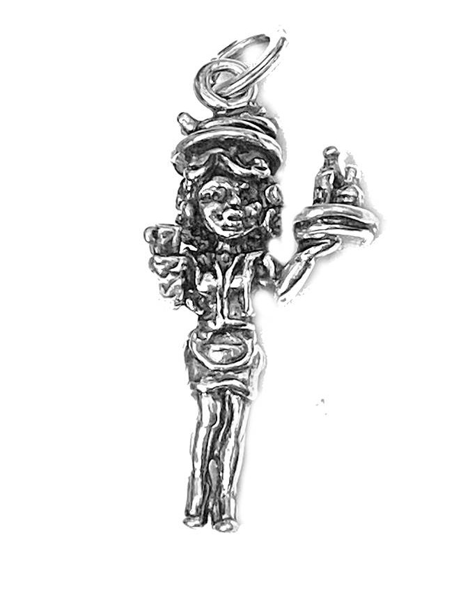 Charms - Arti, mestieri e caratteri - 7662 CHARM CAMERIERA GIOVANNI RASPINI