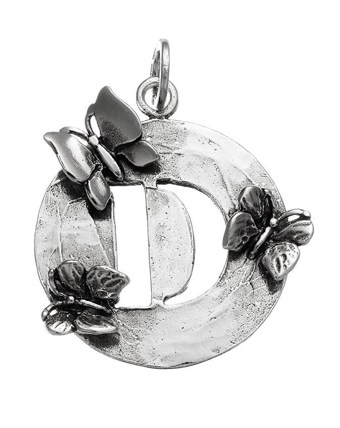 Charms - Lettere e numeri - 9558 CHARM LETTERA FARFALLE D GIOVANNI RASPINI