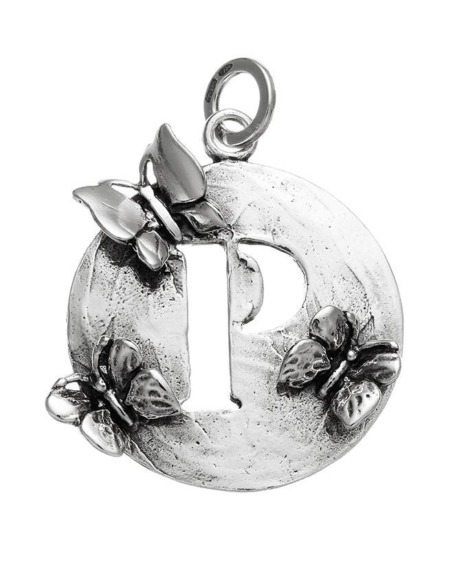 Charms - Lettere e numeri - 9570 CHARM LETTERA FARFALLE P GIOVANNI RASPINI