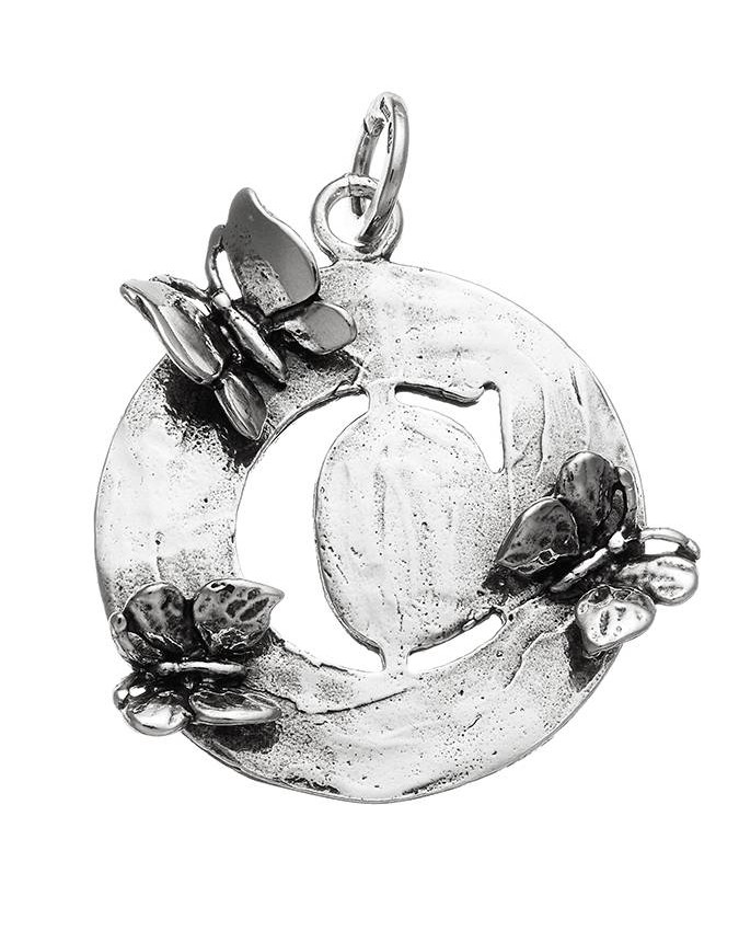 Charms - Lettere e numeri - 9557 CHARM LETTERA FARFALLE C GIOVANNI RASPINI