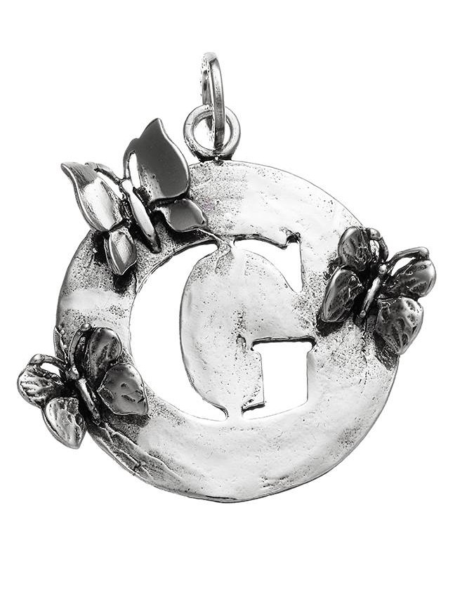 Charms - Lettere e numeri - 9561 CHARM LETTERA FARFALLE G GIOVANNI RASPINI