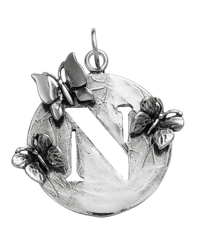 Charms - Lettere e numeri - 9568 CHARM LETTERA FARFALLE N GIOVANNI RASPINI