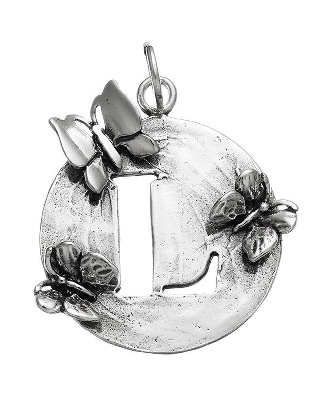 Charms - Lettere e numeri - 9566 CHARM LETTERA FARFALLE L GIOVANNI RASPINI