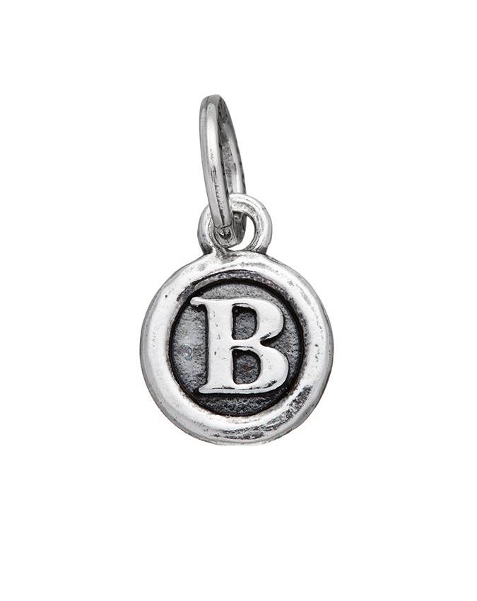 Charms - Lettere e numeri - 9594 CHARM LETTERA BOTTONE B GIOVANNI RASPINI