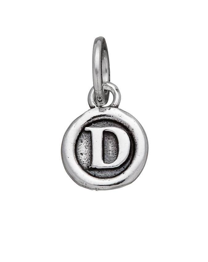 Charms - Lettere e numeri - 9596 CHARM LETTERA BOTTONE D GIOVANNI RASPINI