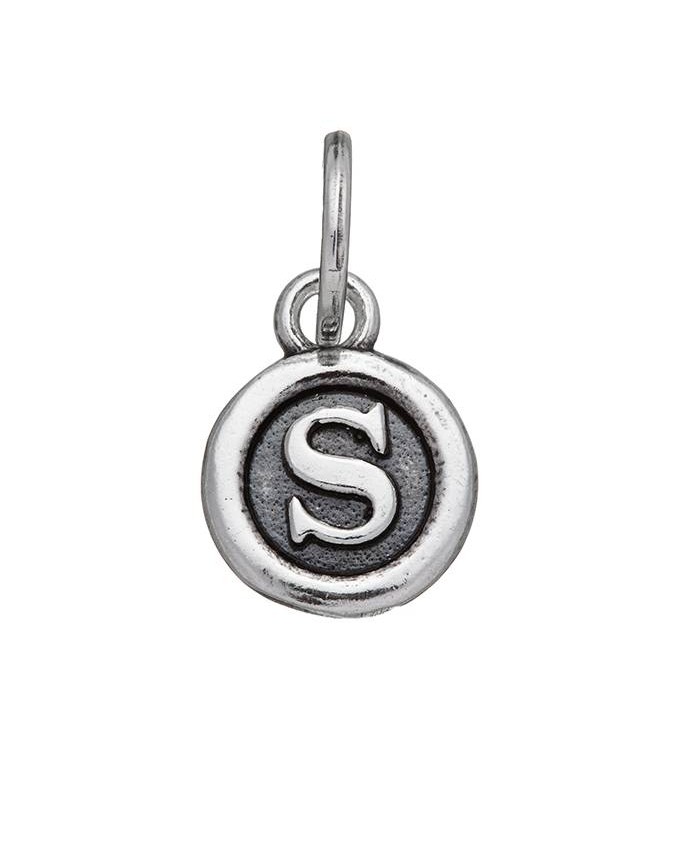 Charms - Lettere e numeri - 9609 CHARM LETTERA BOTTONE S GIOVANNI RASPINI