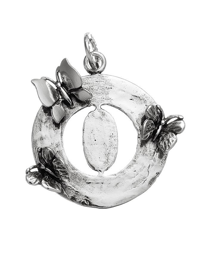 Charms - Lettere e numeri - 9569 CHARM LETTERA FARFALLE O GIOVANNI RASPINI