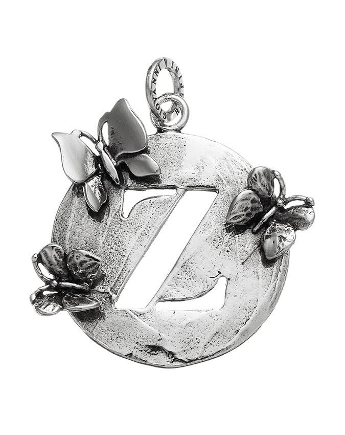 Charms - Lettere e numeri - 9580 CHARM LETTERA FARFALLE Z GIOVANNI RASPINI