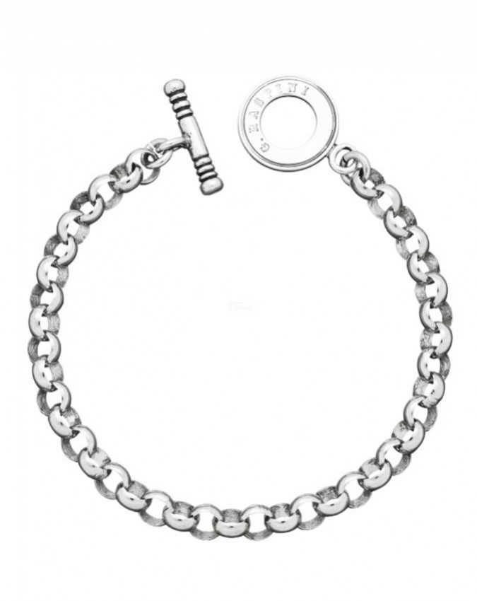 Bracciali - Catene - 6060 BRACCIALE ROLO� T-BAR cm.21 GIOVANNI RASPINI