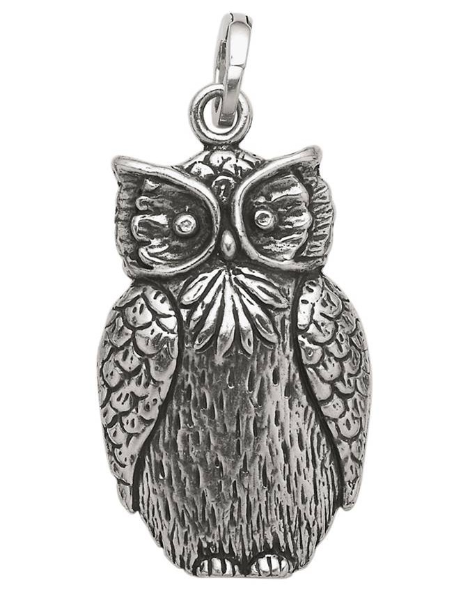 Charms - Amuleti e portafortuna - 7008 CHARM GUFO GIOVANNI RASPINI