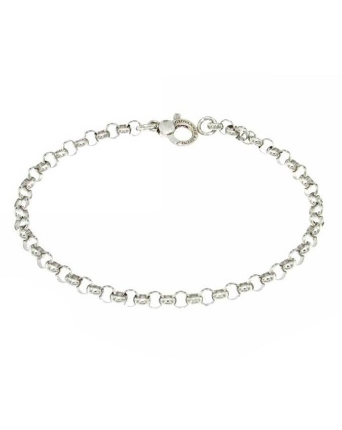 Bracciali - Cuori, Angeli, Corone, Monete e vari - 7155 BRACCIALE ROLO� PICCOLO CM.21 GIOVANNI RASPINI