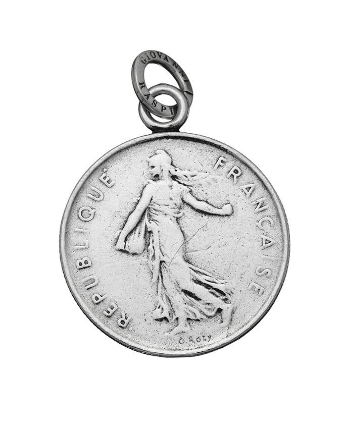 Charms -  - 7157 CHARM MONETA 5 FRANCHI GIOVANNI RASPINI