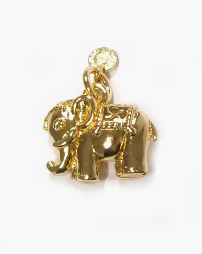 Charms - Animalier - 8546 PENDENTE ELEFANTINO DORATO -  GIOVANNI RASPINI