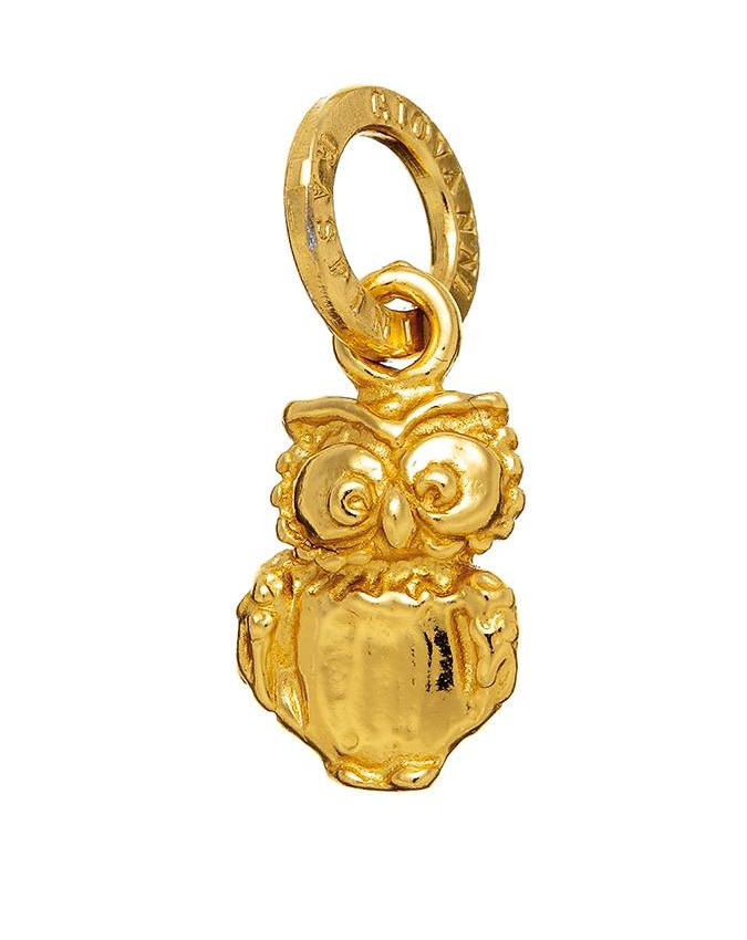 Charms - Animalier - 8577 CHARM GUFO DORATO GIOVANNI RASPINI