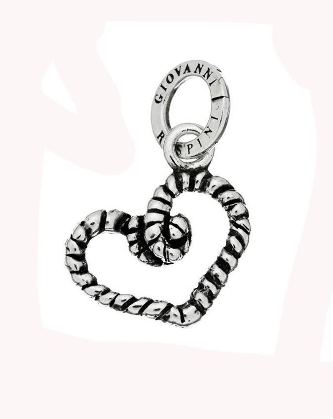 Charms - Angeli e cuori - 9466 CHARM CUORICINO CORDA GIOVANNI RASPINI