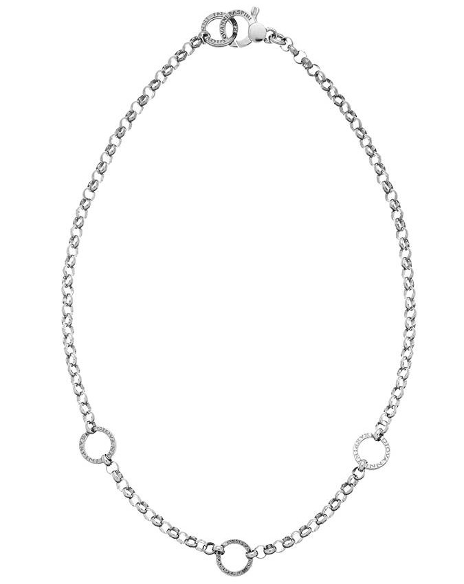 Collane - Basi per charms - 9480 COLLANA ROULETTE cm.45 GIOVANNI RASPINI