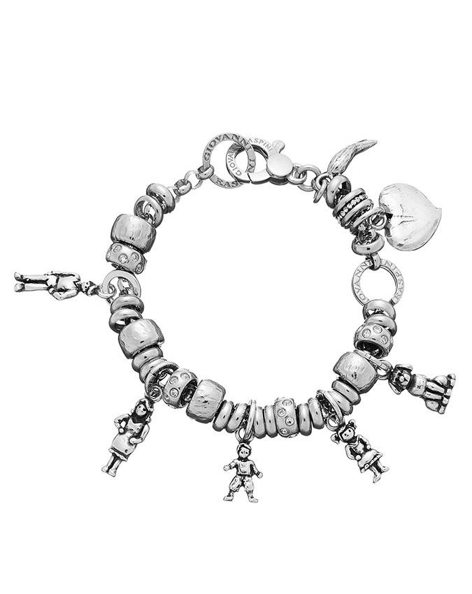 Bracciali - Bracciali Base per charms - 9363 BRACCIALE BIG FAMILY cm.19 GIOVANNI RASPINI