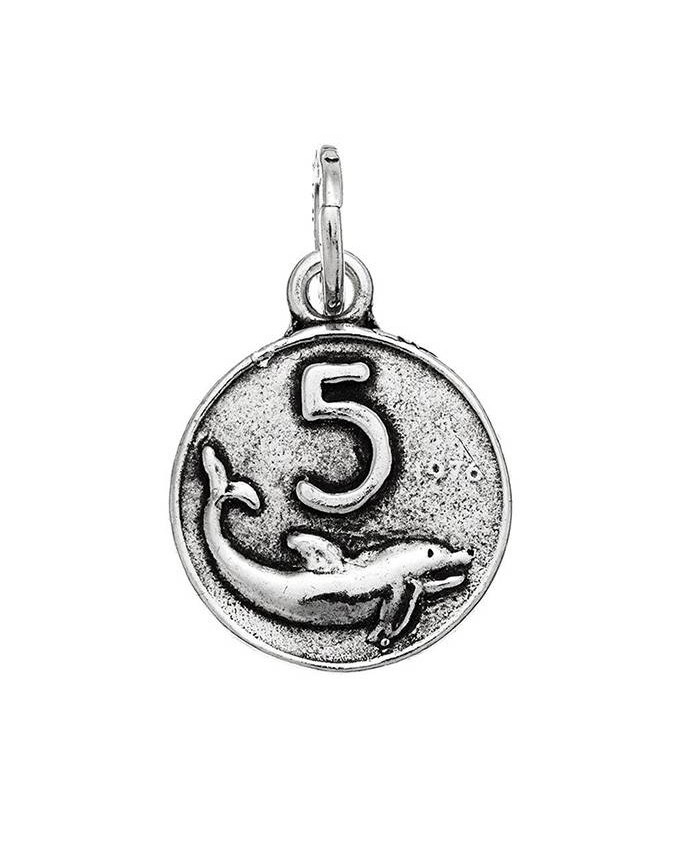 Charms - Monete - 9456 CHARM MONETA 5 LIRE GIOVANNI RASPINI