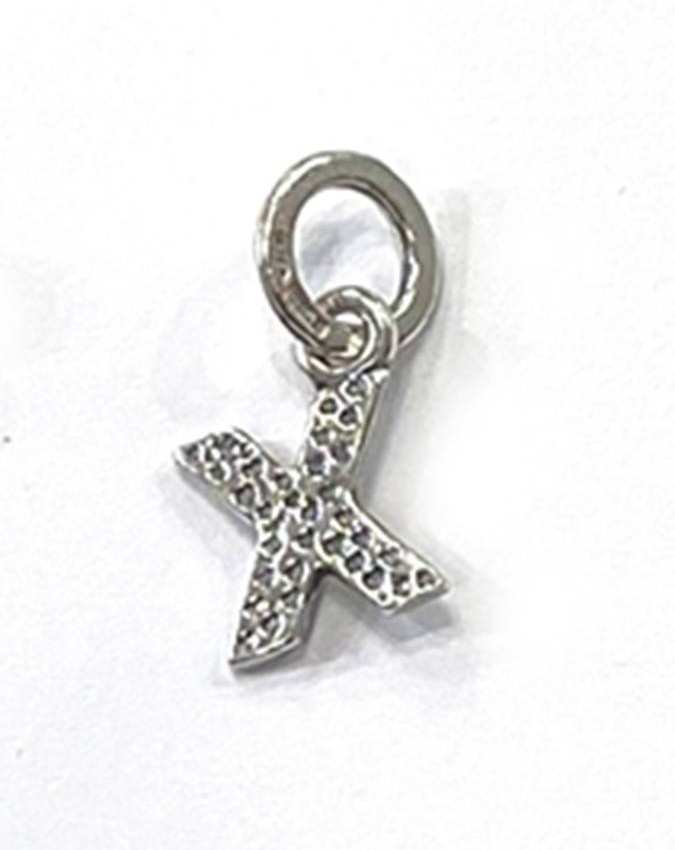 Charms - Lettere e numeri - 9058 CHARM LETTERA X GOLF GIOVANNI RASPINI