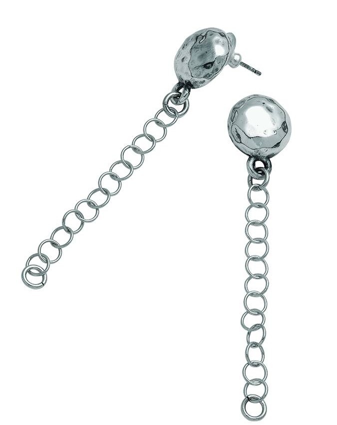 Orecchini - Bracciali Base per charms - 7239 ORECCHINI BASE CON CATENA GIOVANNI RASPINI