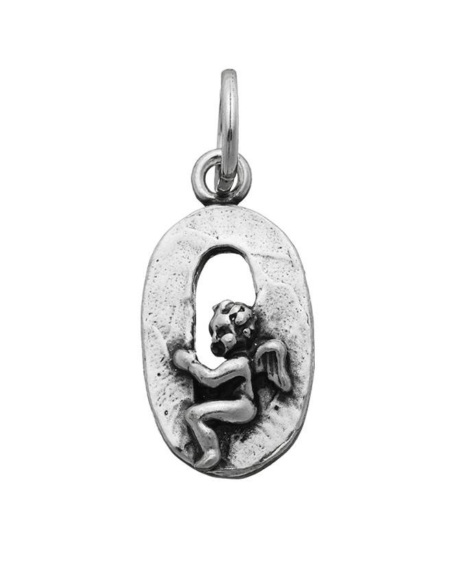 Charms - Lettere e numeri - 6130 CHARM NUMERO 0 CON ANGELO GIOVANNI RASPINI