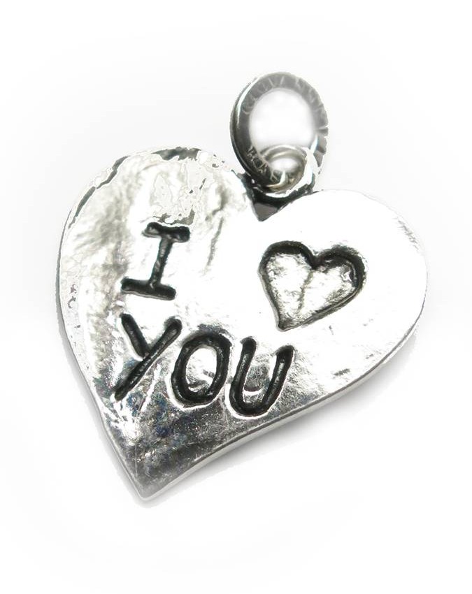 Charms - Angeli e cuori - 9914 CHARM CUORE I LOVE YOU GIOVANNI RASPINI