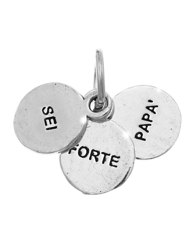Charms - Fantasy e vari - 10180 CHARM   SEI FORTE PAPA�  GIOVANNI RASPINI