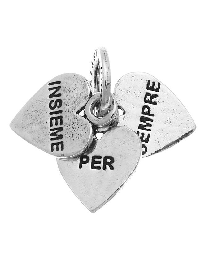 Charms - Angeli e cuori - 10190 CHARM INSIEME PER SEMPRE GIOVANNI RASPINI