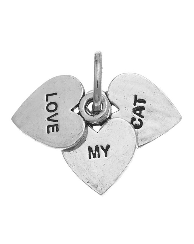 Charms - Angeli e cuori - 10188 CHARM LOVE MY CAT - GIOVANNI RASPINI