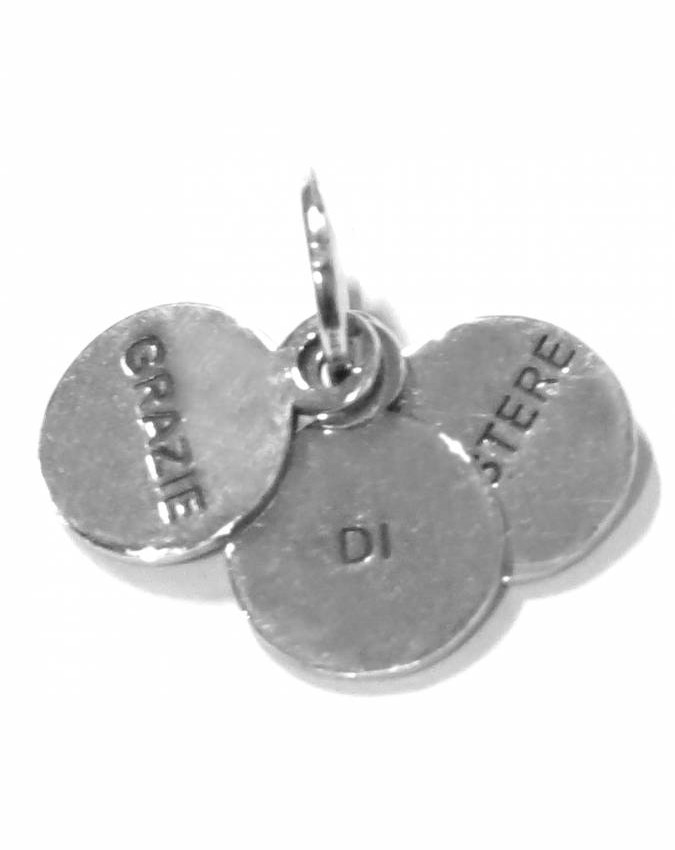 Charms - Fantasy e vari - 10175 CHARM GRAZIE DI ESISTERE GIOVANNI RASPINI