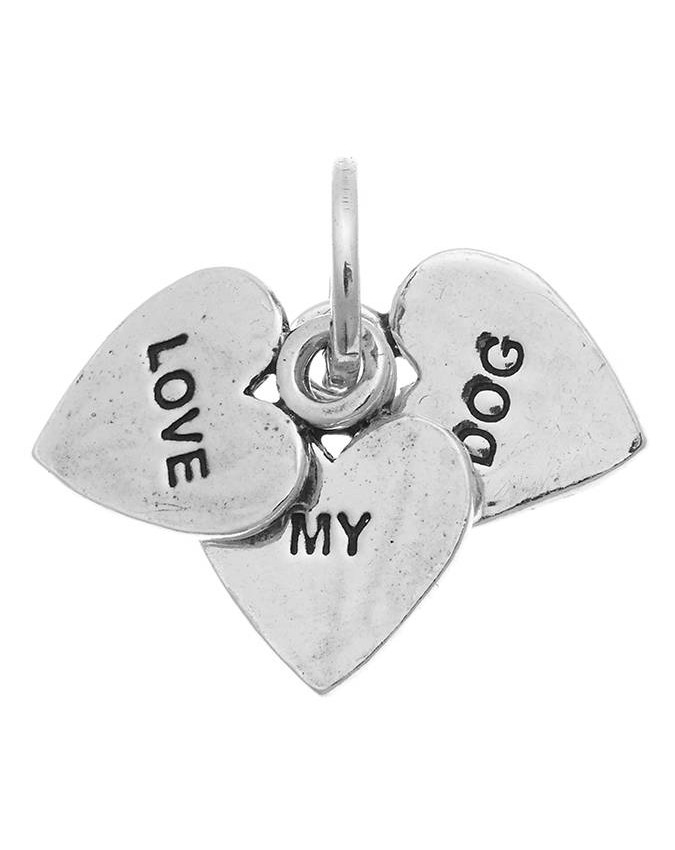 Charms - Angeli e cuori - 10187 charm LOVE MY DOG - GIOVANNI RASPINI