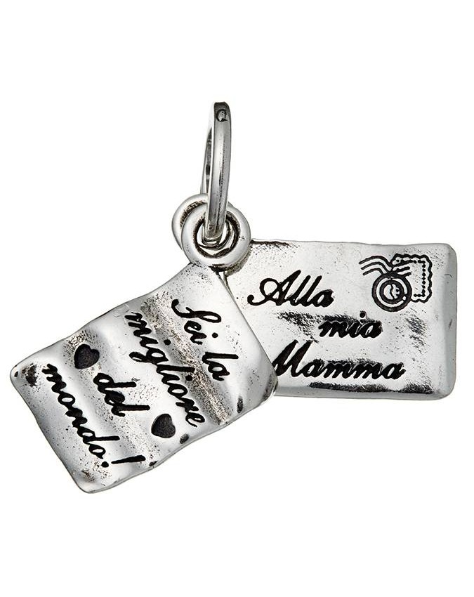 Charms - Fantasy e vari - 10408 CHARM LOVE LETTER MAMMA GIOVANNI RASPINI