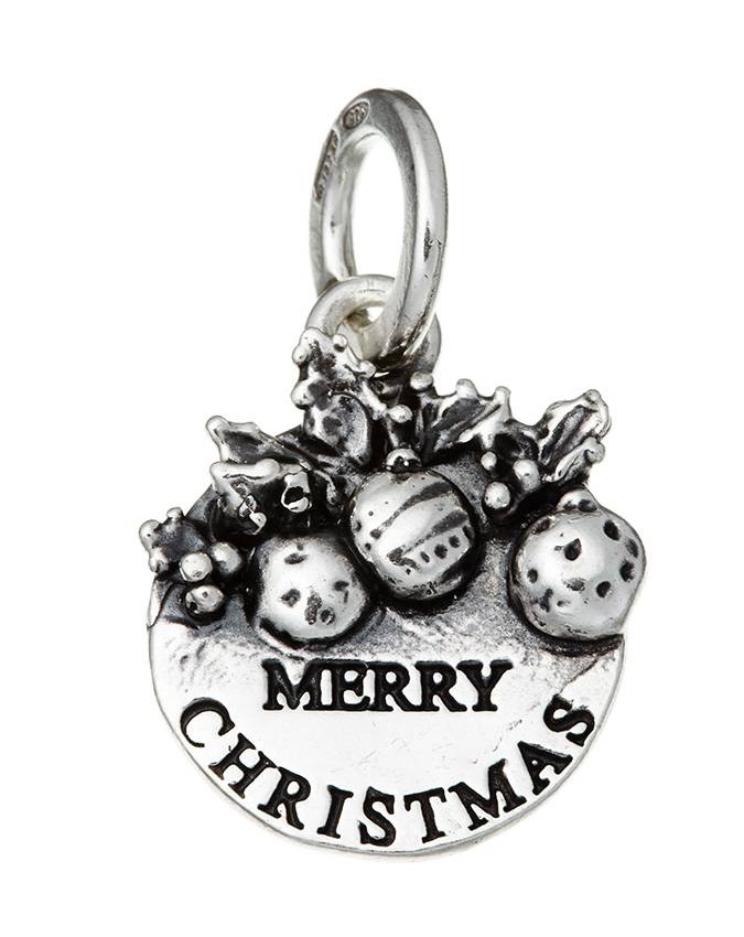Collane - Natale - 10418 CHARM MEDAGLIA MERRY CHRISTMAS GIOVANNI RASPINI